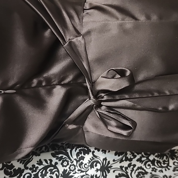 Cache Brown Silk halter solid top - Picture 6 of 7